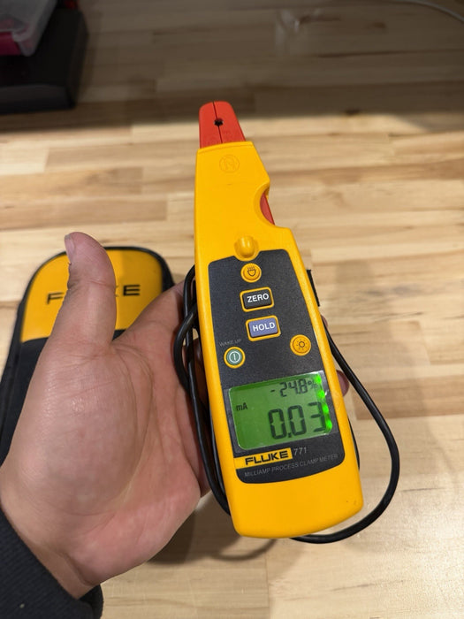 FLUKE 771 MILLIAMP PROCESS CLAMP METER (EXCELLENT CONDITION) SHIPS FAST