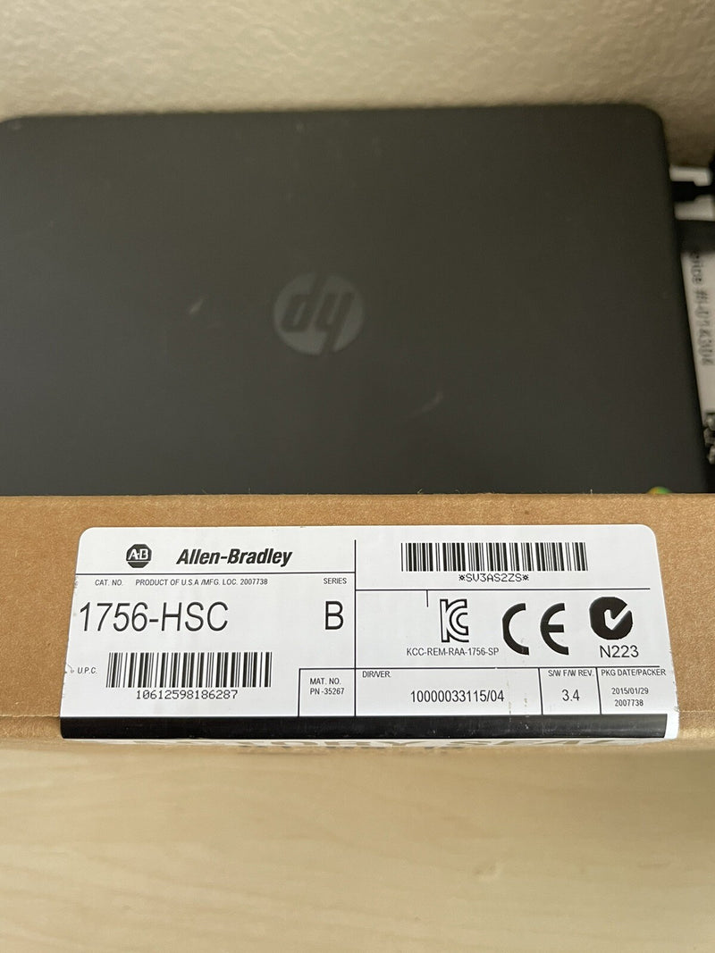 ALLEN BRADLEY 1756-HSCB HIGH SPEED COUNTER MODULE 1756HSC N267