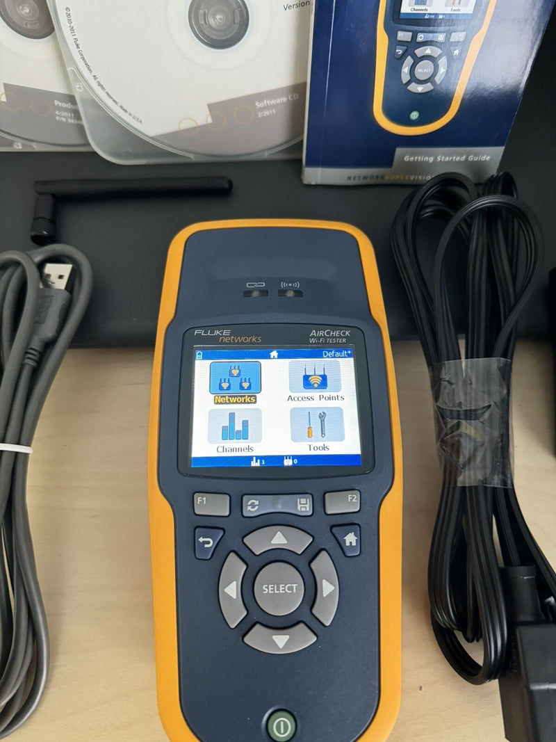 FLUKE NETWORKS AIRCHECK WI-FI HANDHELD WIRELESS NETWORK TESTER