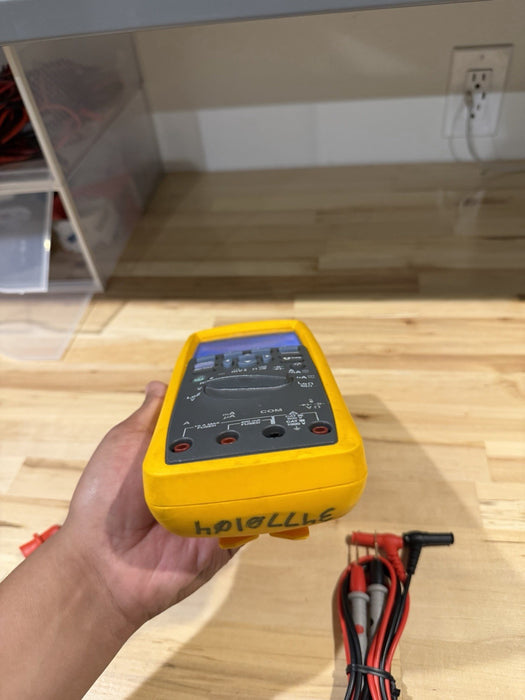 FLUKE 289 TRUE RMS ELECTRONIC LOGGING DIGITAL MULTIMETER W/ LEADS & CLIPS #2
