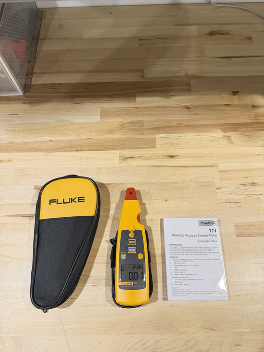 FLUKE 771 MILLIAMP PROCESS CLAMP METER ( NEW CONDITION ) SHIPS FAST
