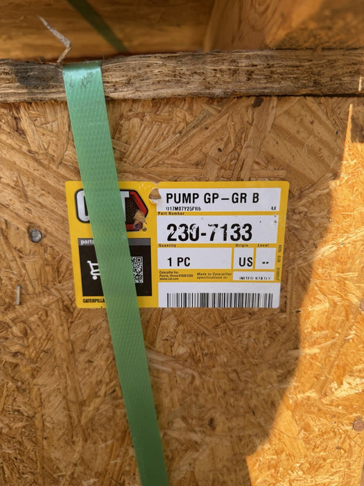 CAT 230-7133 HOIST GEAR PUMP (NEW FACTORY SEALED) - GENUINE OEM / SHIPS FREE