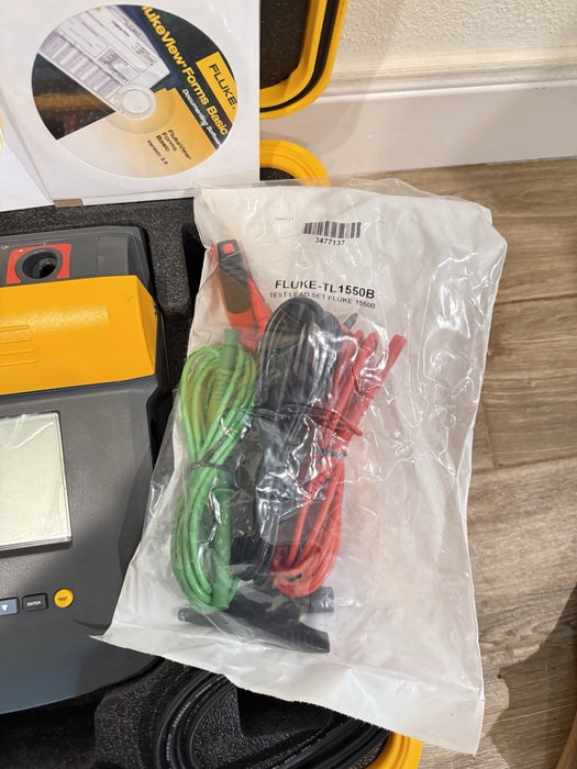 FLUKE 1555 10KV INSULATION TESTER (NEW SEALED) FREE SHIPPING - (TESTED) NEW