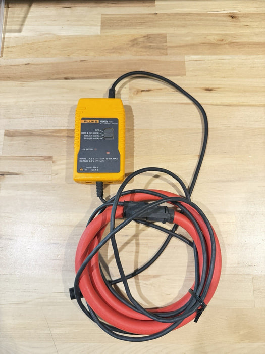 FLUKE I6000S FLEX AC CURRENT PROBE TESTED