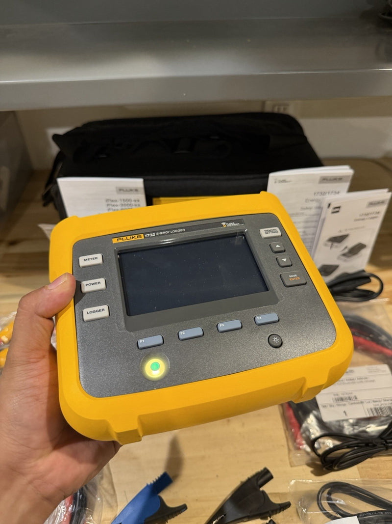 FLUKE 1732/EUS ENERGY LOGGER BOX KIT- SHIPS FAST (FREE SHIPPING)