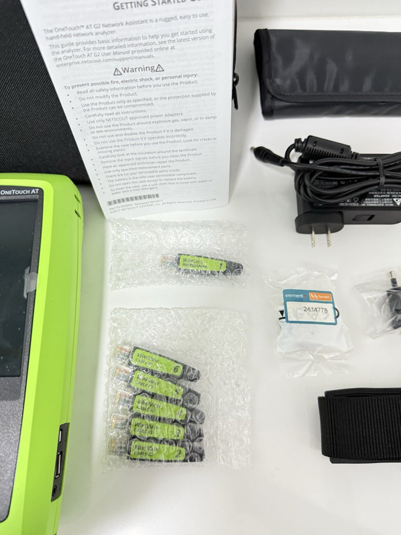 NETSCOUT ONETOUCH AT G2 NETWORK ASSISTANT TESTER