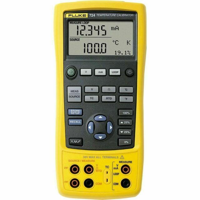 FLUKE 724 TEMPERATURE CALIBRATOR / NEW SEALED - FREE SHIPPING