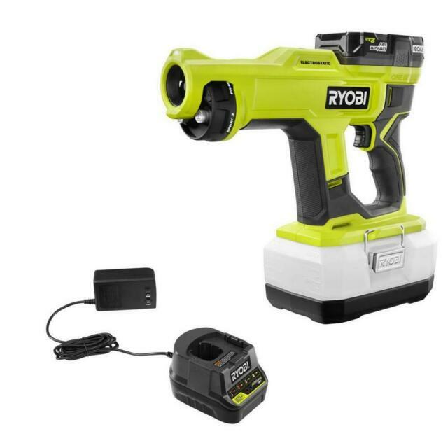 Ryobi ONE+ 18V Cordless Handheld ElectroStatic Sprayer Kit + BATTERY & CHARGER
